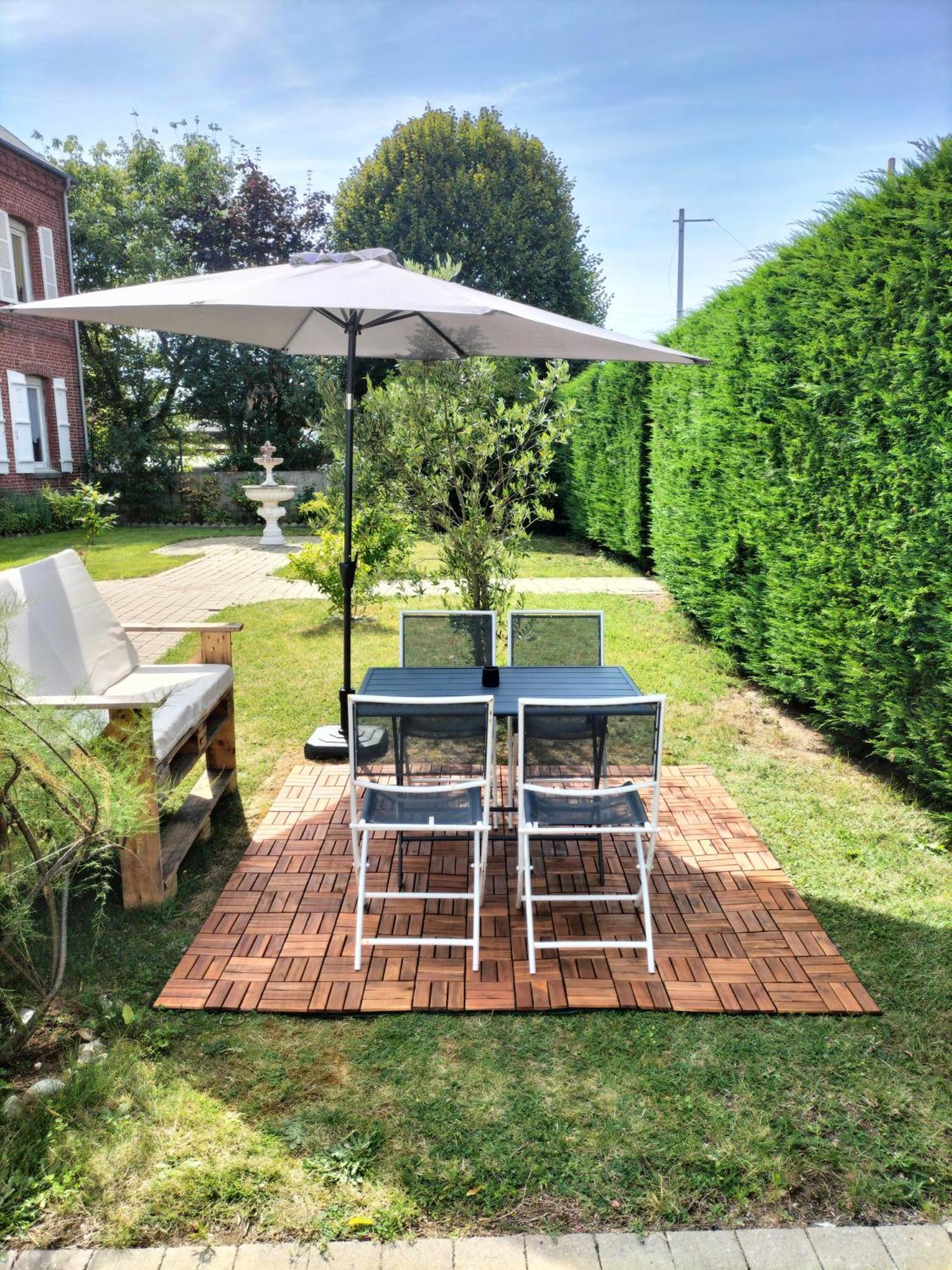 Studio Privatif Avec Jardin 4 Personnes Berck Exteriér fotografie